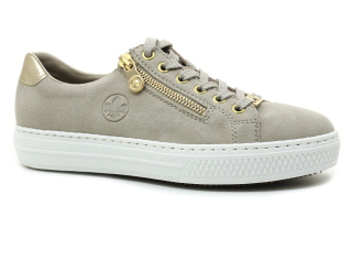 RIEKER L59L1-60 beige, dámské tenisky vel.37