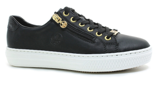 RIEKER L59L1-01 black, dámské tenisky vel.41