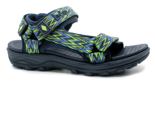 Lee Cooper 3575K navy/green, dětské sandály vel.33