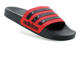 adidas Adilette Shower K JP5783 černá/červená, chlapecké pantofle vel.36