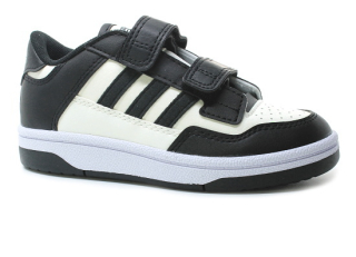 adidas RAPID COURT CF C JP7654 černobílé, dětská obuv vel.33