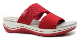 JANA 8-27270-43 500 red, dámské pantofle vel.37