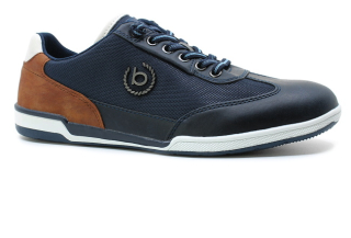 Bugatti 321-72603-5900 4100 dark blue, pánské polobotky vel.41