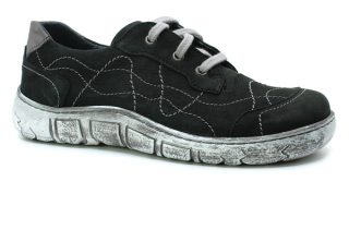 KACPER 2-0155 165+174 black, dámské polobotky vel.37