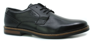RIEKER 13523-00 black, pánské polobotky vel.41