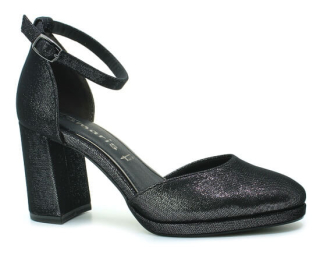 TAMARIS 1-22463-45 914 pewter glam, společenské lodičky vel.38