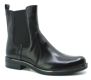 CAPRICE 9-25304-41 022 black nappa, dámská kotníková obuv vel.7