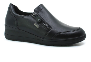 JANA 8-24701-45 001 black, dámské polobotky vel.41
