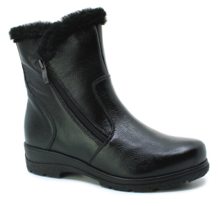 CAPRICE 9-26409-41 02B black nappa, dámské polokozačky vel.38