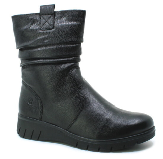 CAPRICE 9-26455-45 022 black nappa, dámské polokozačky vel.39