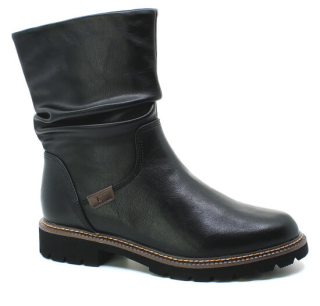 TAMARIS 1-25484-45 001 black, dámské polokozačky vel.41