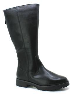 JANA 8-25564-43 001 black, dámské kozačky vel.37