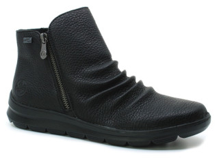 RIEKER Z0056-00 black, dámská zimní obuv vel.37