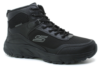 SKECHERS Hillcrest 2.0 Woodrock Peak 237804/BBK černá, pánská kotníková obuv vel.46