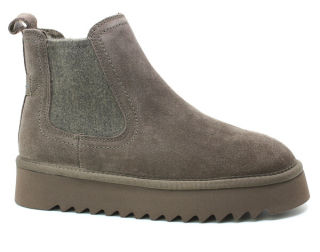 TAMARIS 1-26419-45 341 taupe, dámská zimní obuv vel.41