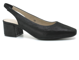 CAPRICE 9-29500-42 043 black metallic, dámské lodičky vel.36