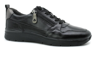 JANA 8-23702-46 001 black, dámské polobotky vel.41