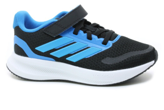 adidas RUNFALCON 5 EL C JP9399 černá/modrá, dětské tenisky vel.33