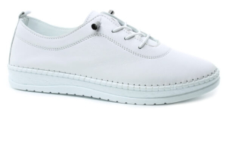 KLOP 125 AZR3023 white, dámské polobotky vel.37