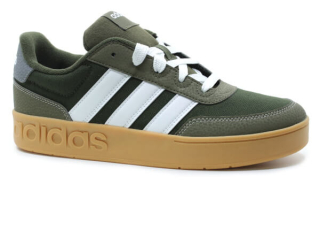 adidas BREAKBASE J JR9783 olive, dámské tenisky vel.36 ⅔
