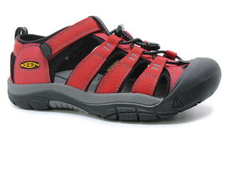 KEEN NEWPORT H2 1012318 ribbon red, juniorské sandály vel.36
