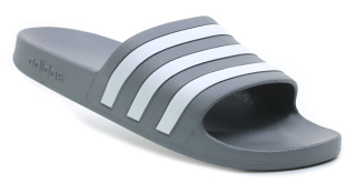 adidas ADILETTE AQUA F35538 šedá, pánské pantofle vel.47