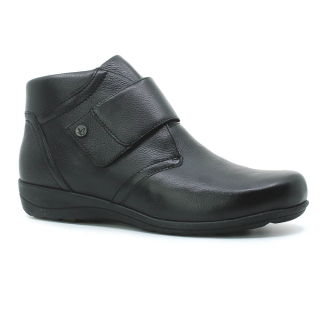 CAPRICE 9-26457-41 022 black nappa, dámská kotníková obuv vel.42