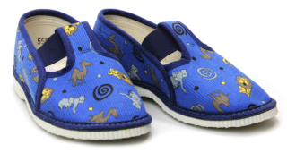 bačkory chlapecké HP Čechtín 555 nazouvací, různé vzory vel.37