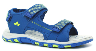 LICO BLACKY V 470226 blau/lemon, dětské sandály vel.33