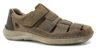 RIEKER 03078-25 brown, pánské sandály vel.41