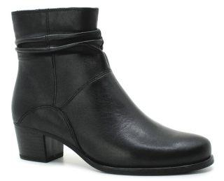 CAPRICE 9-25335-41 black softnap, dámská kotníková obuv vel.37